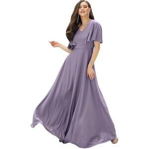 KOH KOH Womens Long Elegant Bridesmaid Evening Cocktail Modest Maxi Dress